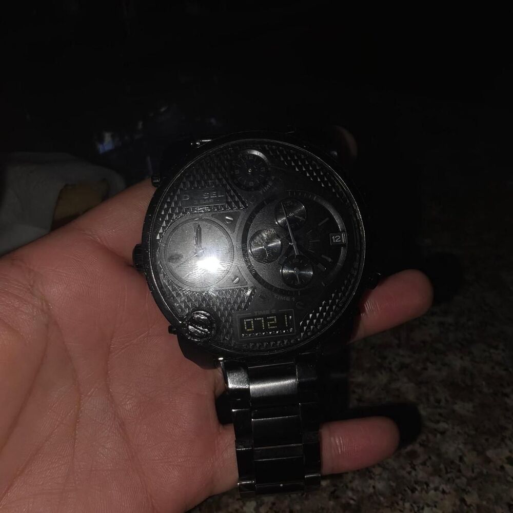 Diesel Men's Black Watch